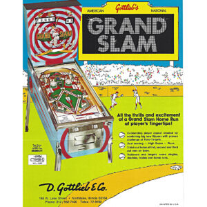 Grand Slam Pinball Machine
