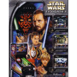 Star Wars Episode I Pinball Machine Flyer