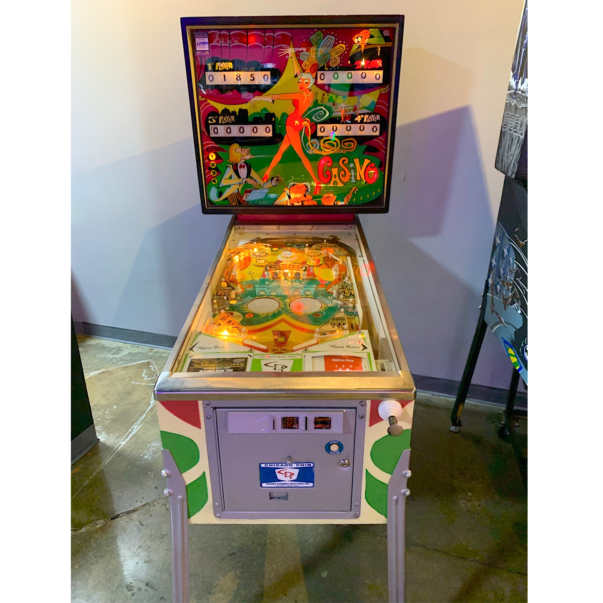 Casino Pinball Machine Elite Home Gamerooms Order Now!