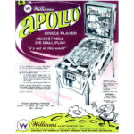 Apollo Pinball Machine Flyer