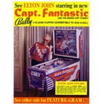 Captain Fantastic Pinball Machine Flyer