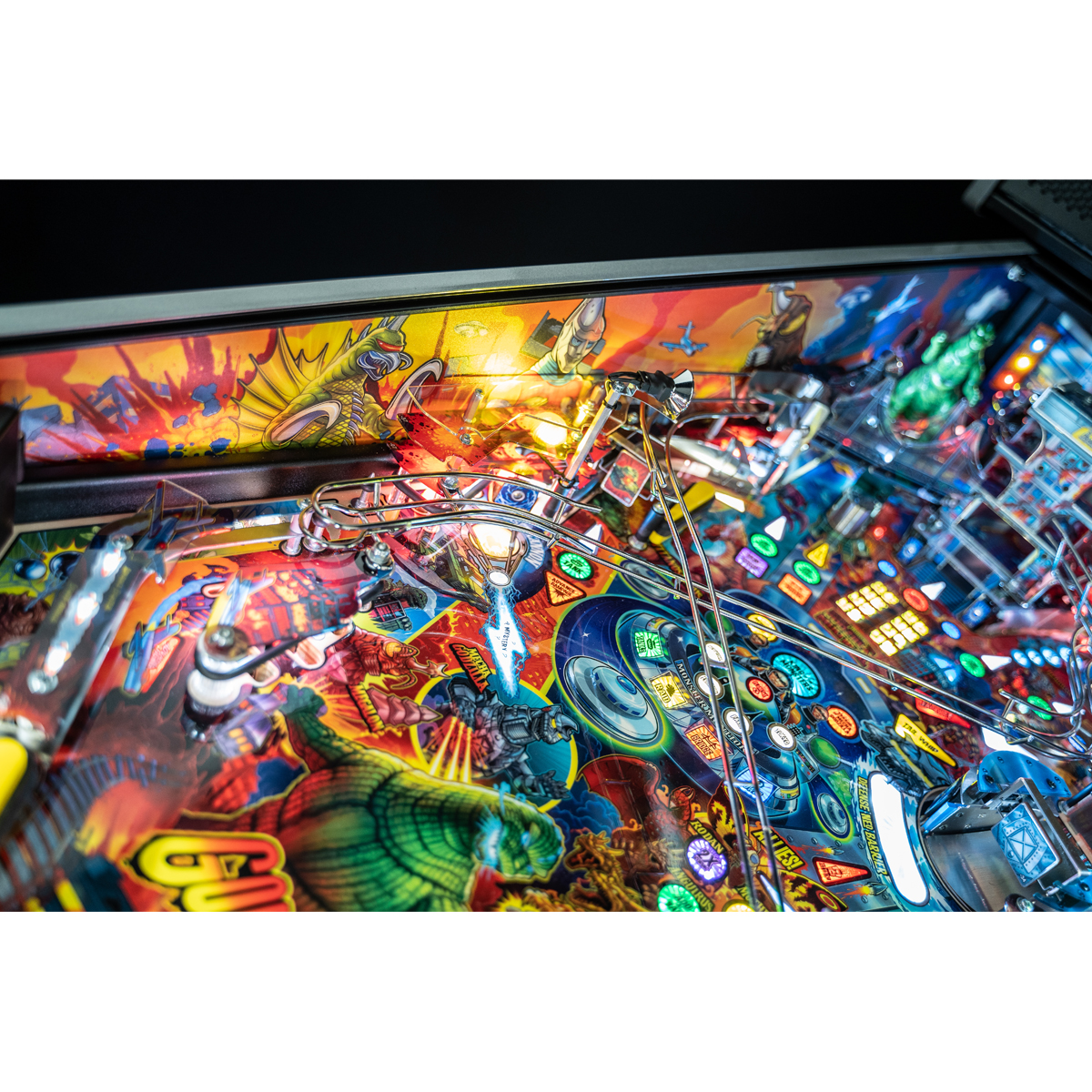 Godzilla Pinball Limited Edition Elite Home Gamerooms