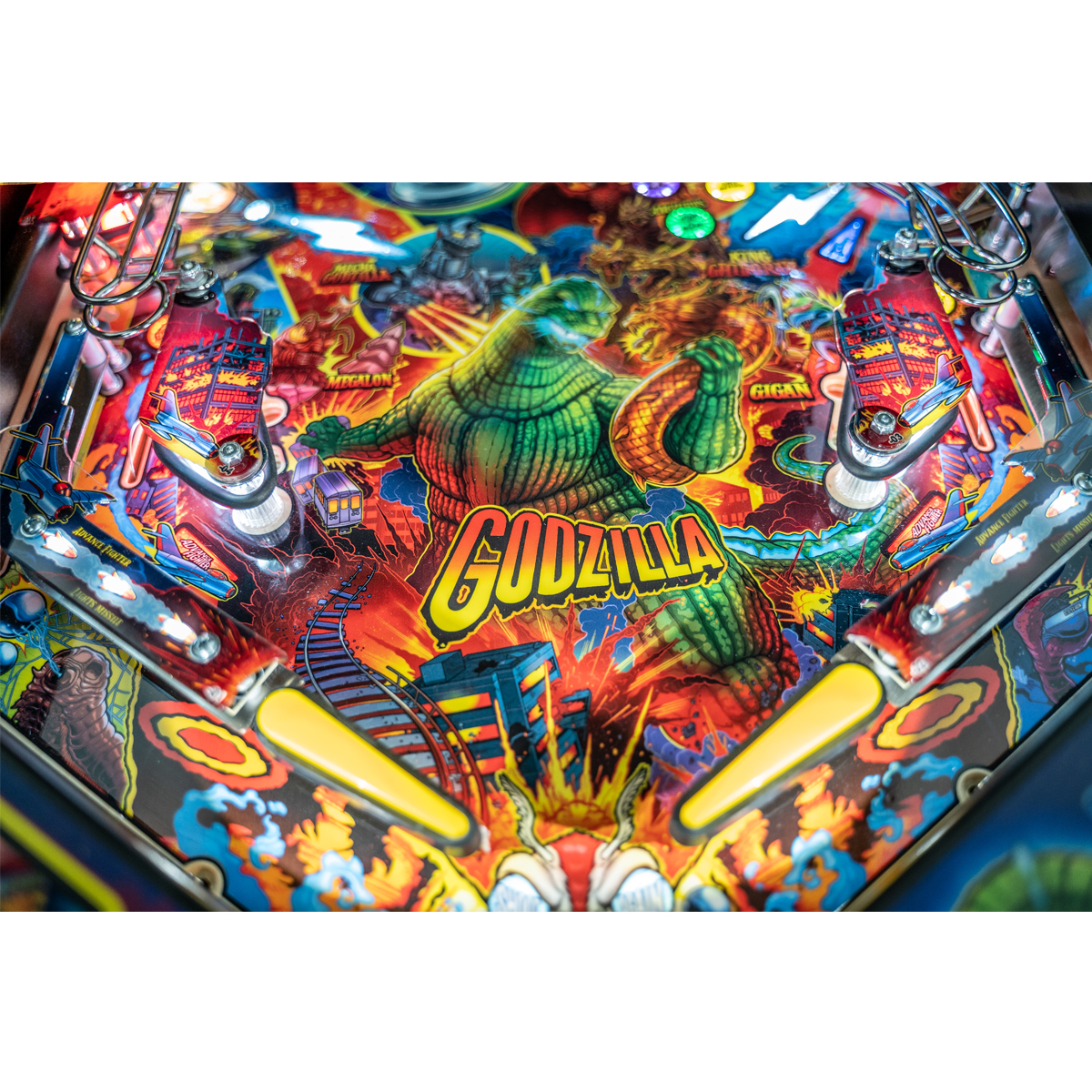Godzilla Premium Pinball Machine Elite Home Gamerooms