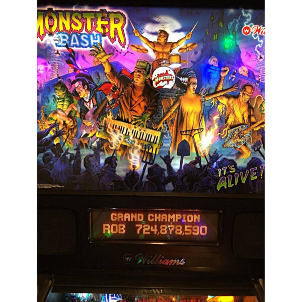 Monster Bash Pinball Machine Williams