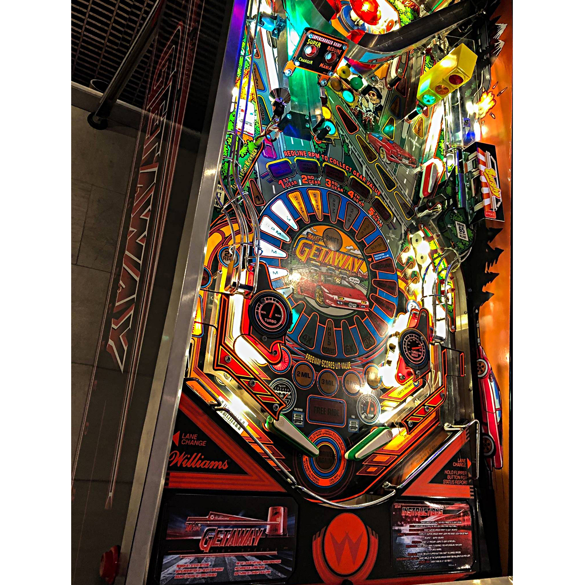 Game Room Guys White Rubber Ring Repair Kit For Williams The Getaway: High Speed II Pinball Machine