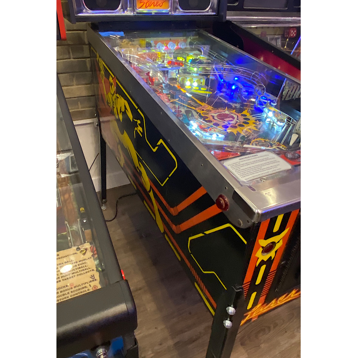 Laser War Pinball Machine Elite Home Gamerooms