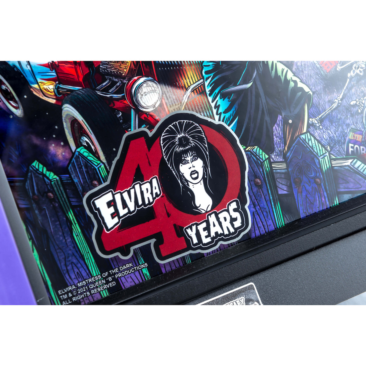Elvira’s House of Horrors 40th Anniversary Edition Pinball Machine