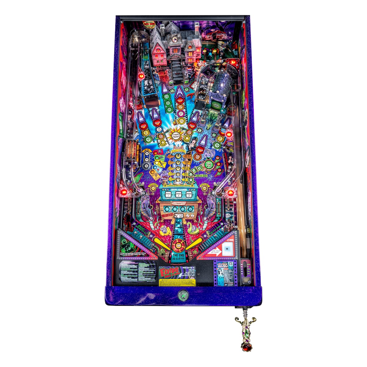 Elvira’s House of Horrors 40th Anniversary Edition Pinball Machine