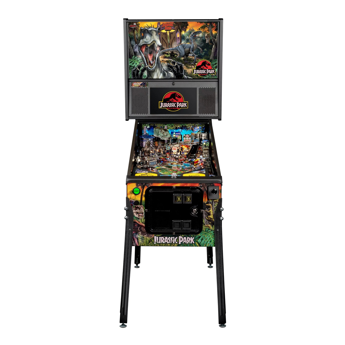 Jurassic Park Premium Pinball Machine Elite Home Gamerooms