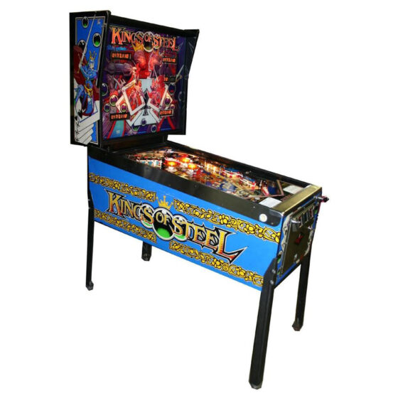 King of Steel Pinball Machine Elite Home Gamerooms