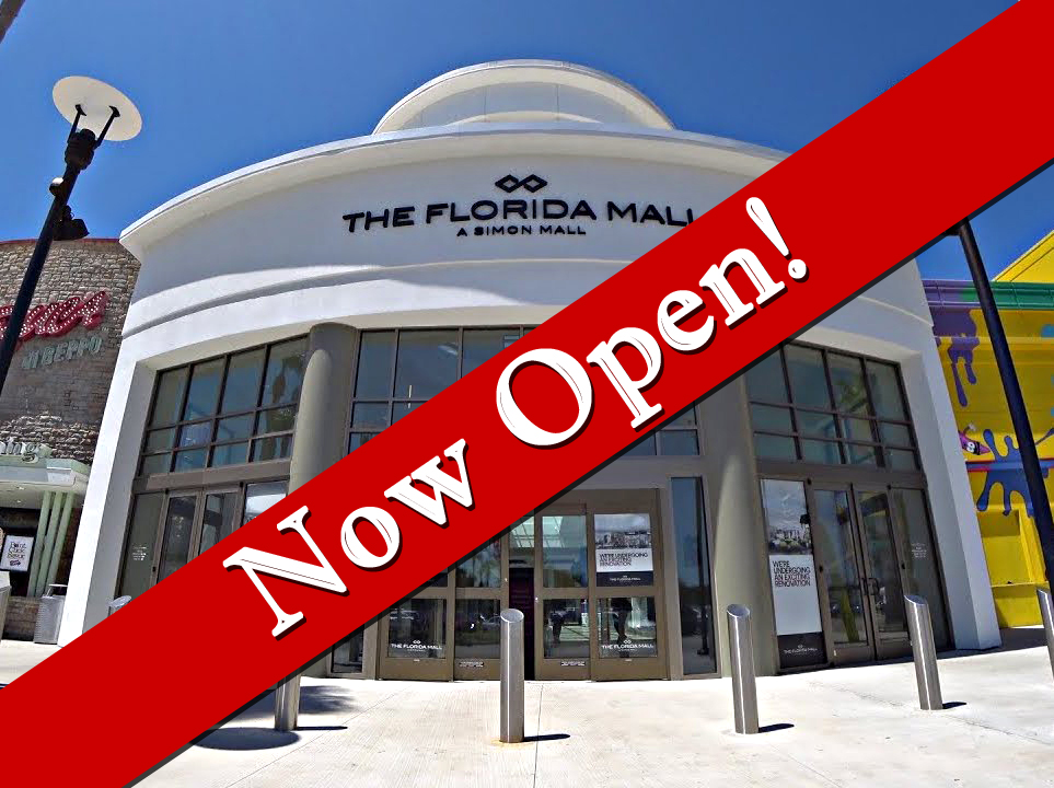 Florida Mall Now Open - Home
