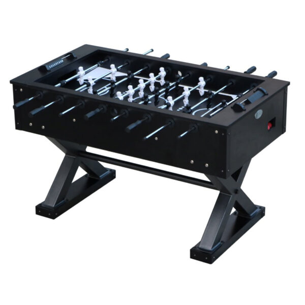 Xterme Foosball Table Black 600x600 - X-Treme Foosball Table