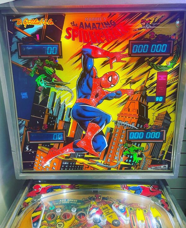 13095639 DAA2 452A A856 122F8A56A6B3 600x735 - The Amazing Spider-Man Pinball Machine