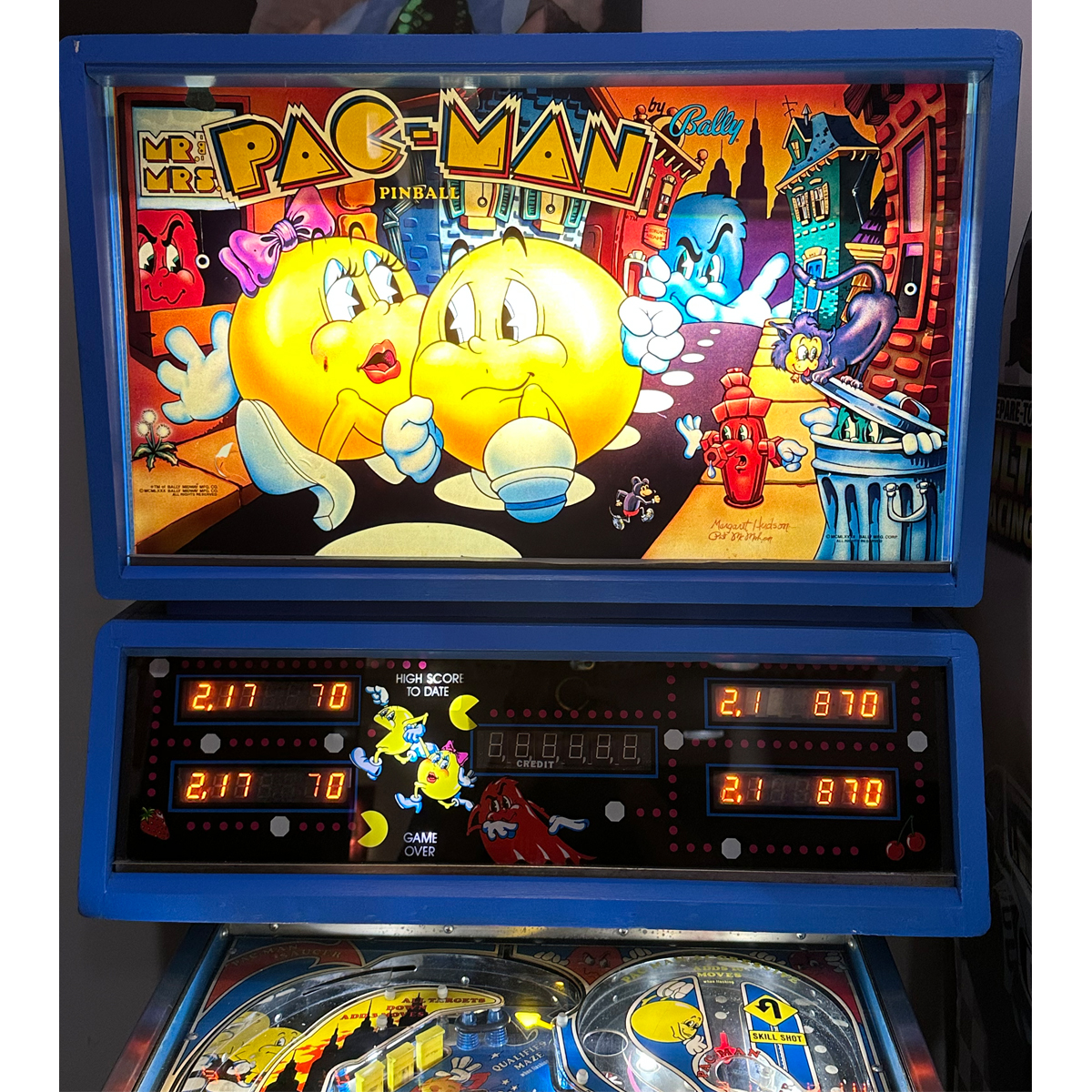 Mr. & Mrs. Pac-Man Pinball Machine - Elite Home Gamerooms