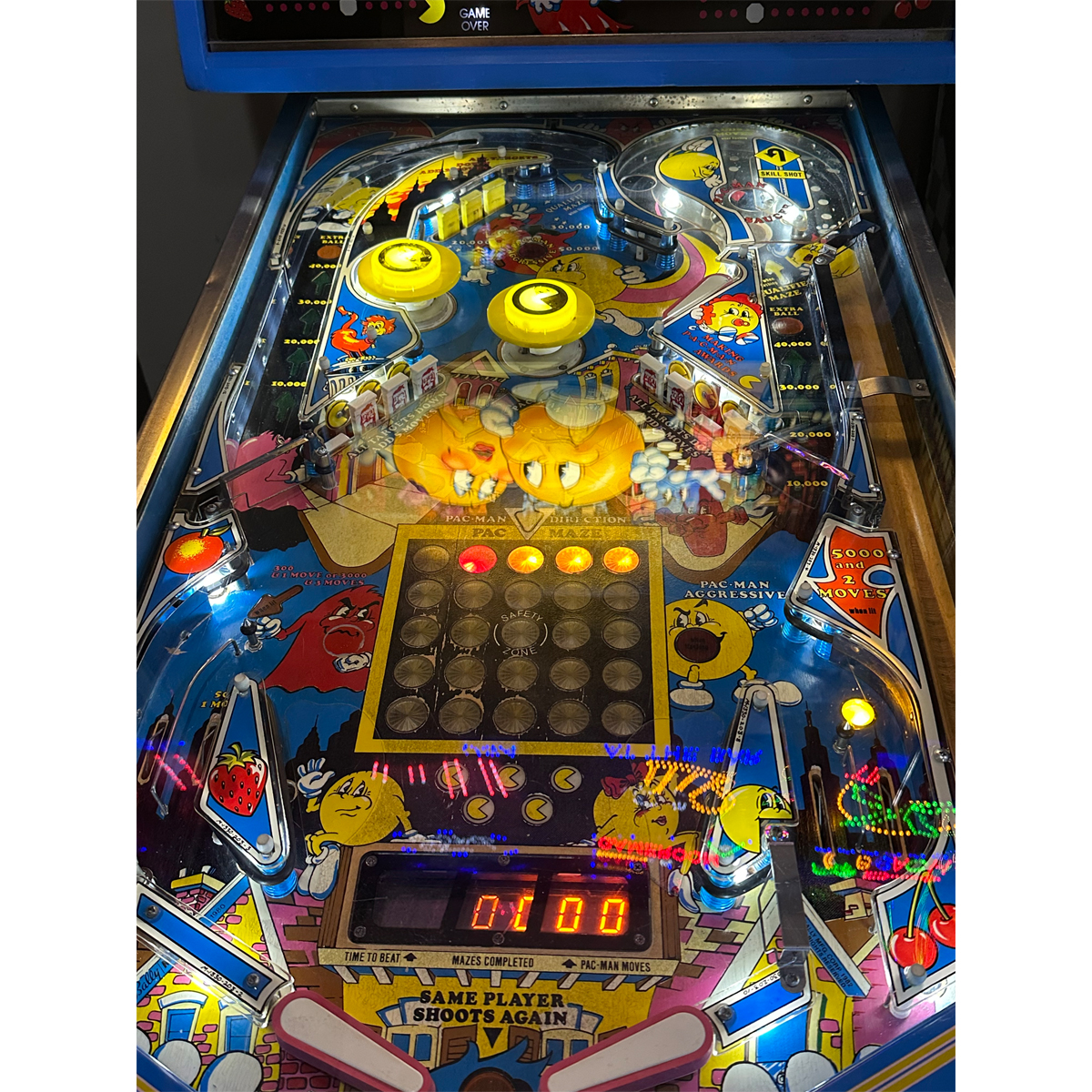 Mr. & Mrs. Pac-Man Pinball Machine - Elite Home Gamerooms