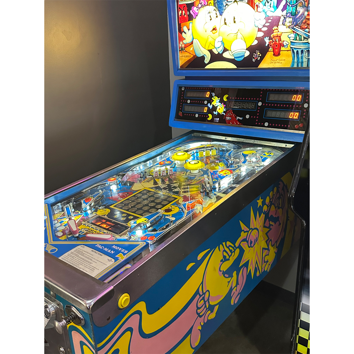 Mr. & Mrs. Pac-Man Pinball Machine - Elite Home Gamerooms