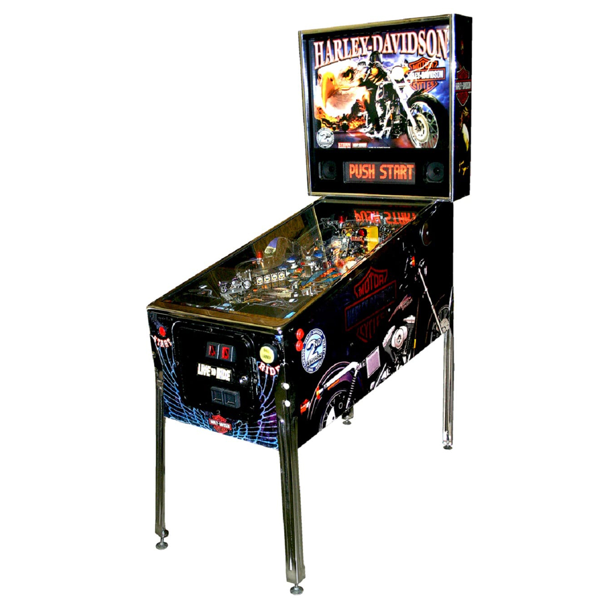 Harley Davidson Pinball 1 - Big Buck Pinball Machine