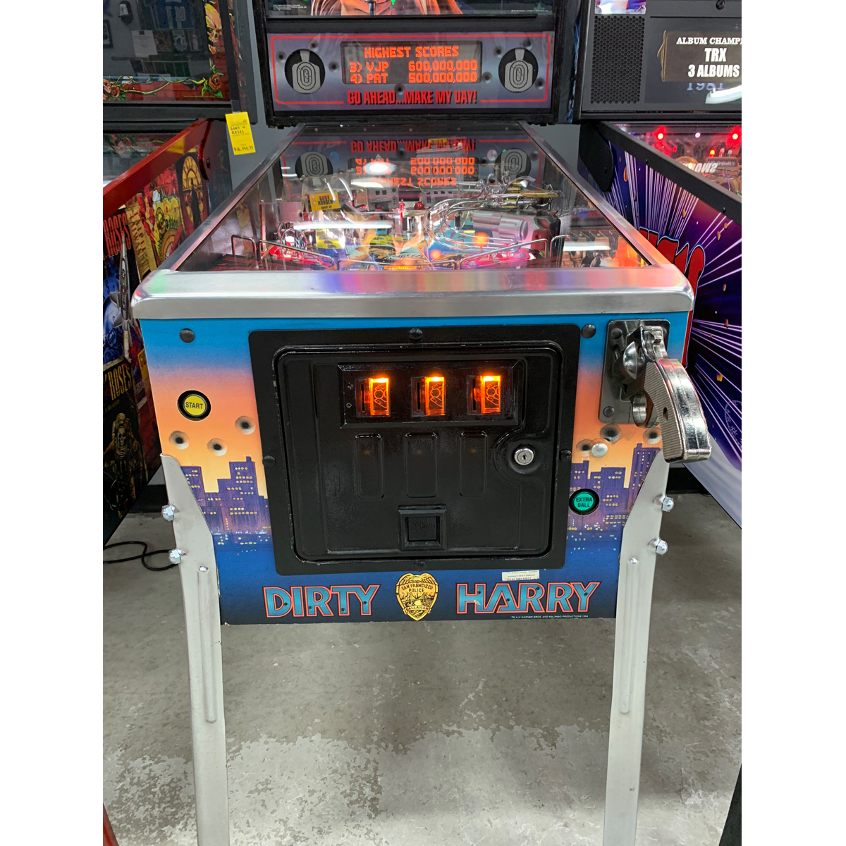 Dirty Harry Pinball Machine 2