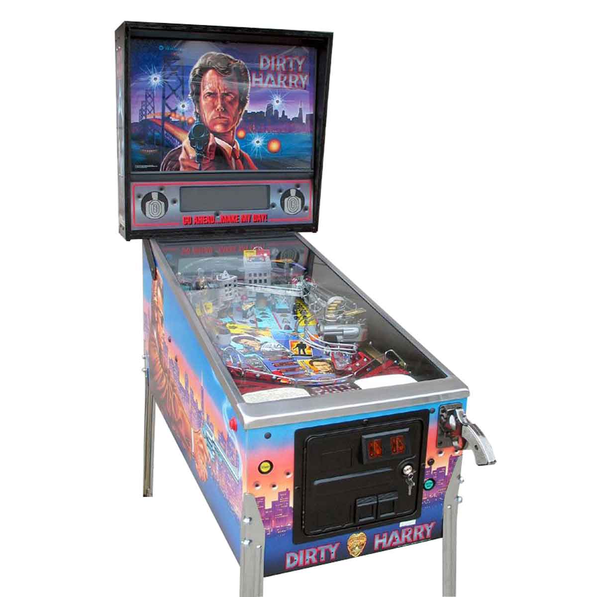 dirty harry pinball machine - Earthshaker Pinball Machine