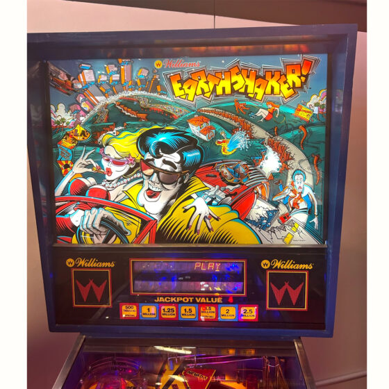 Earthshaker Pinball Machine Elite Home Gamerooms