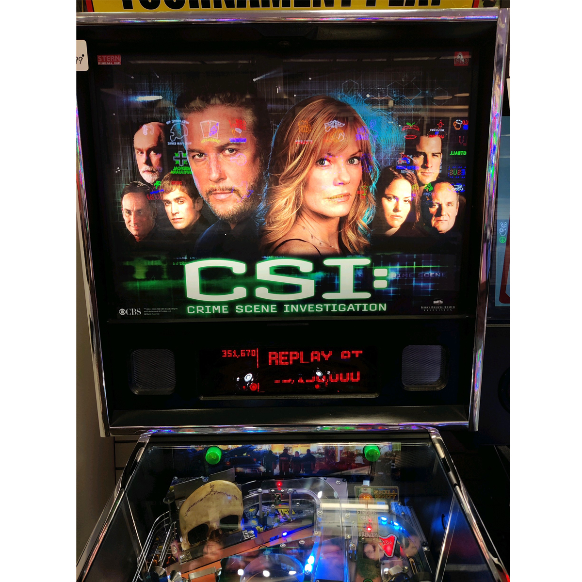 CSI Pinball Machine 2