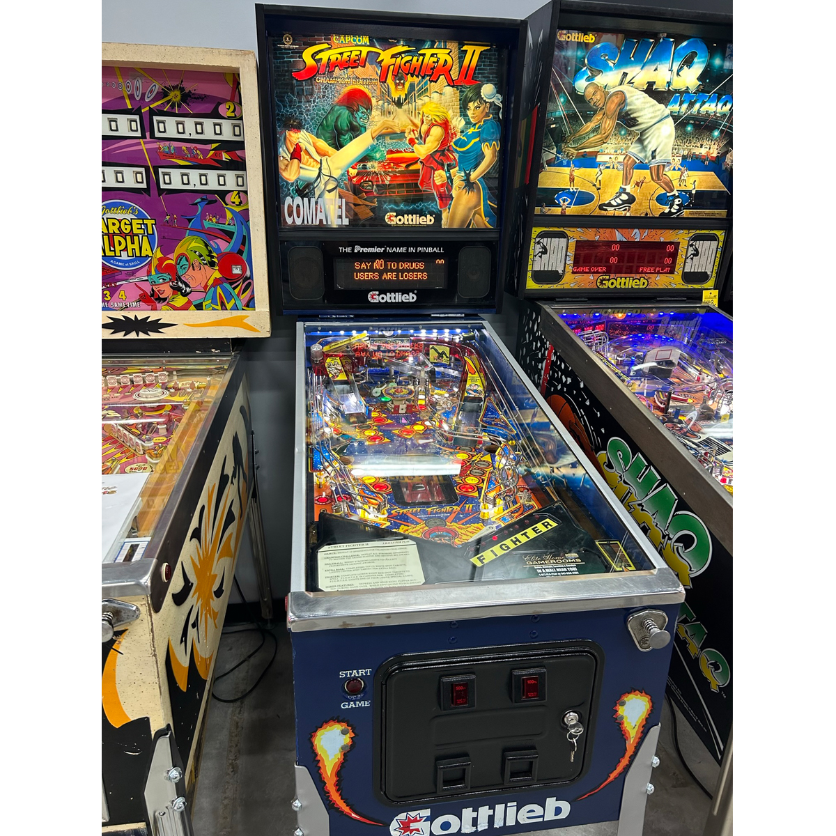 Street Fighter 2 Pinball Machine 1