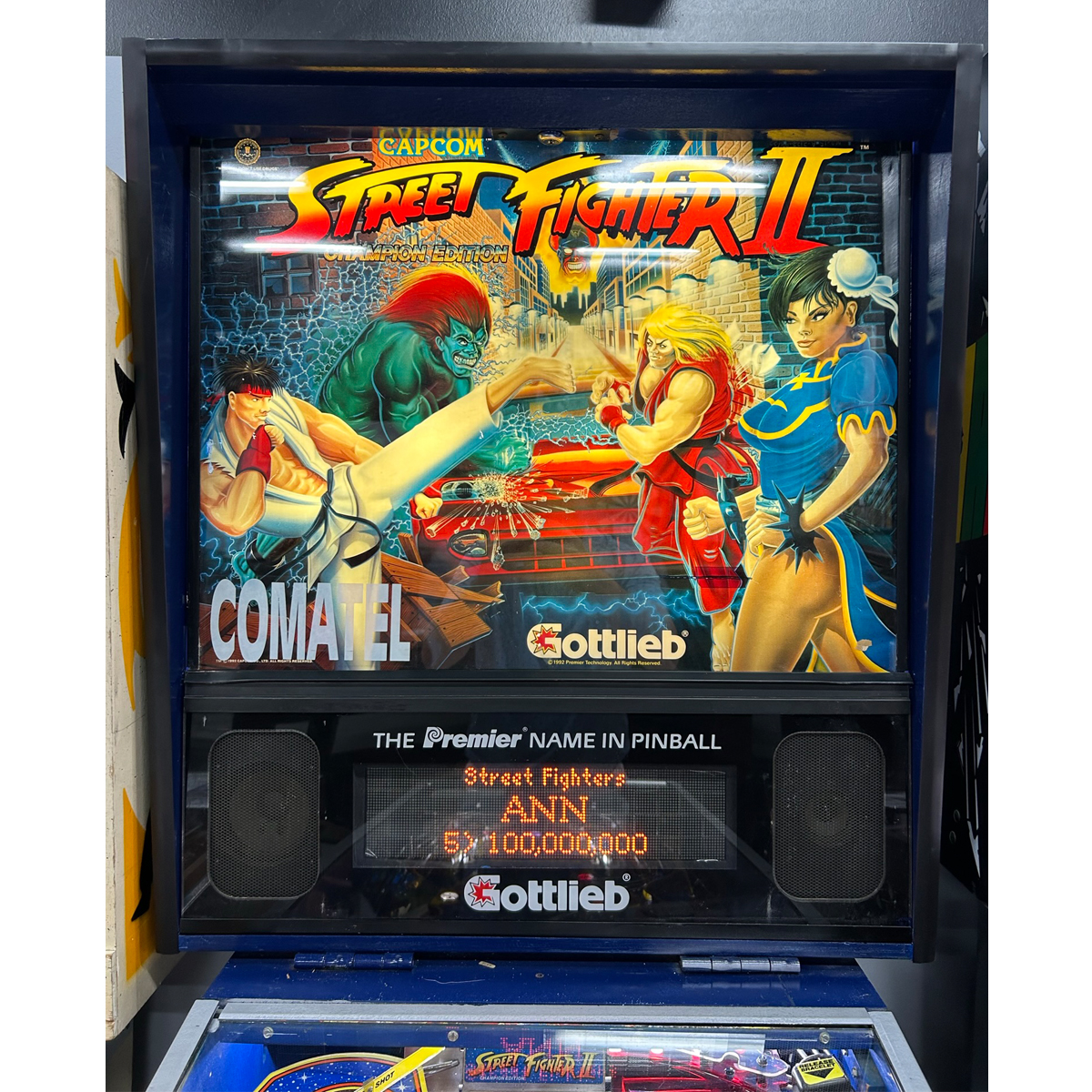 Street Fighter 2 Pinball Machine 9