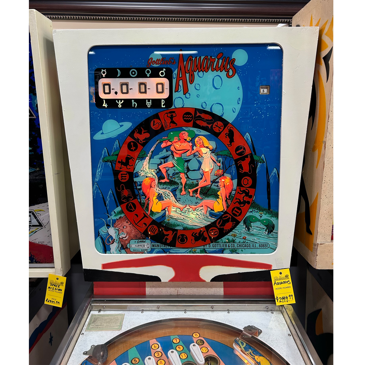 Aquarius Pinball Machine 2