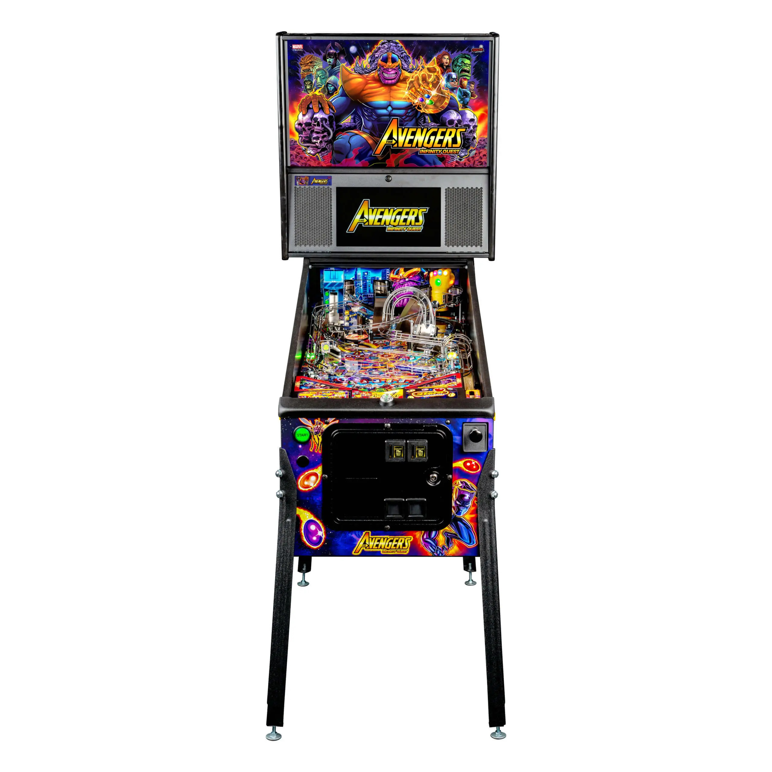 Avenger Infinite Quest Premium Pinball Machine 1