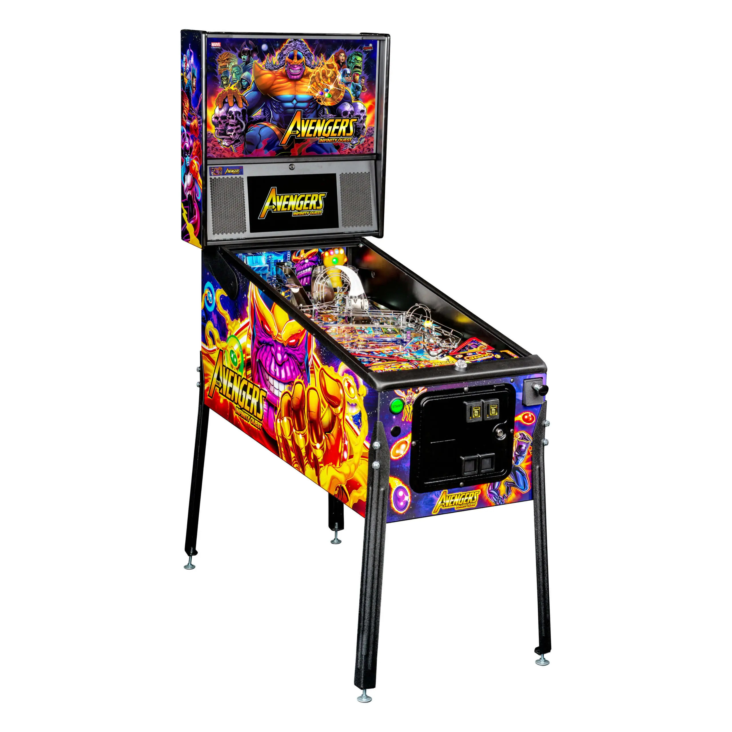 Avenger Infinite Quest Premium Pinball Machine 2