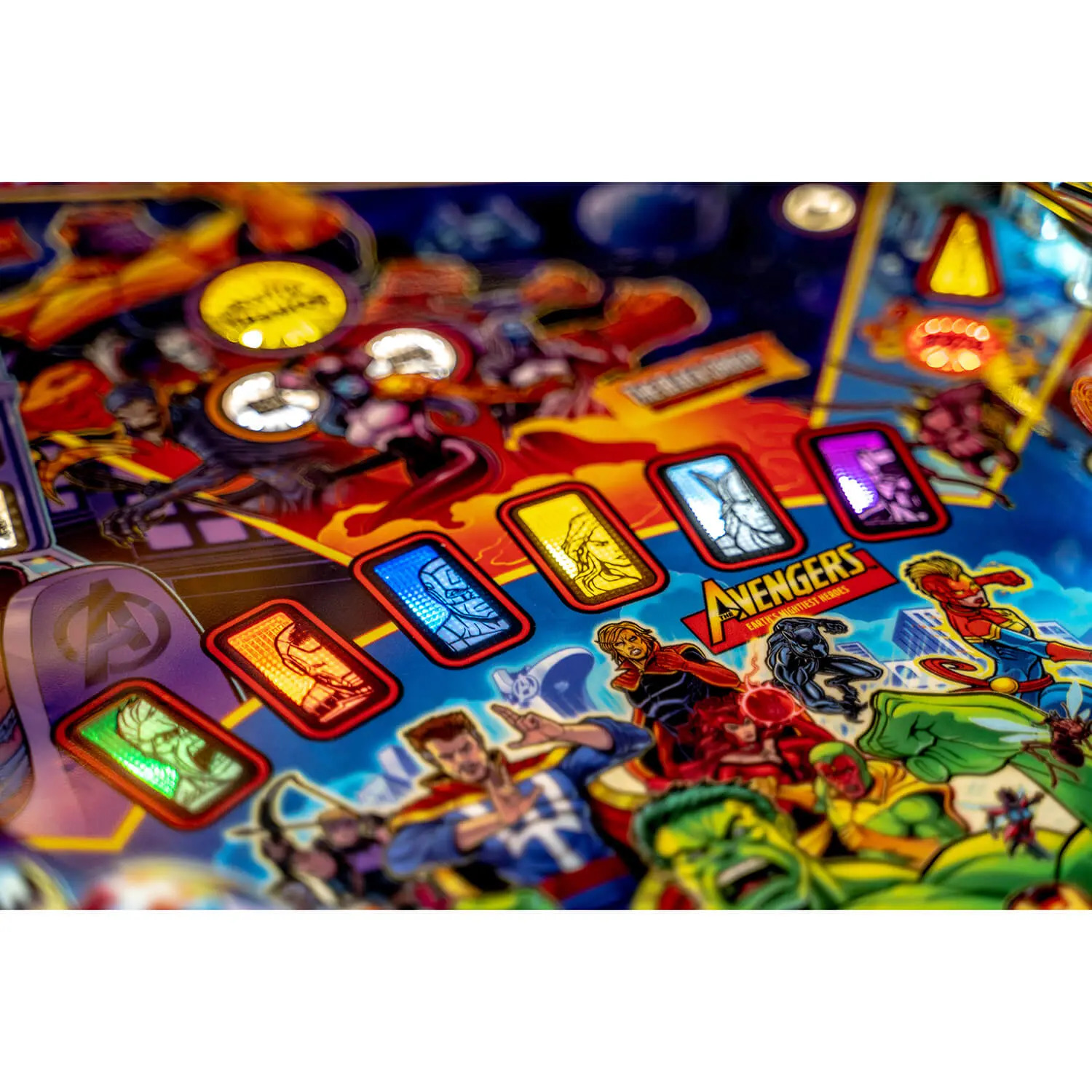 Avenger Infinite Quest Premium Pinball Machine 4