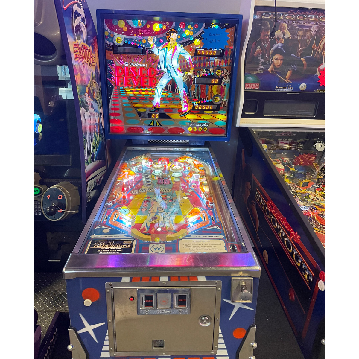 Disco Fever Pinball Machine 1