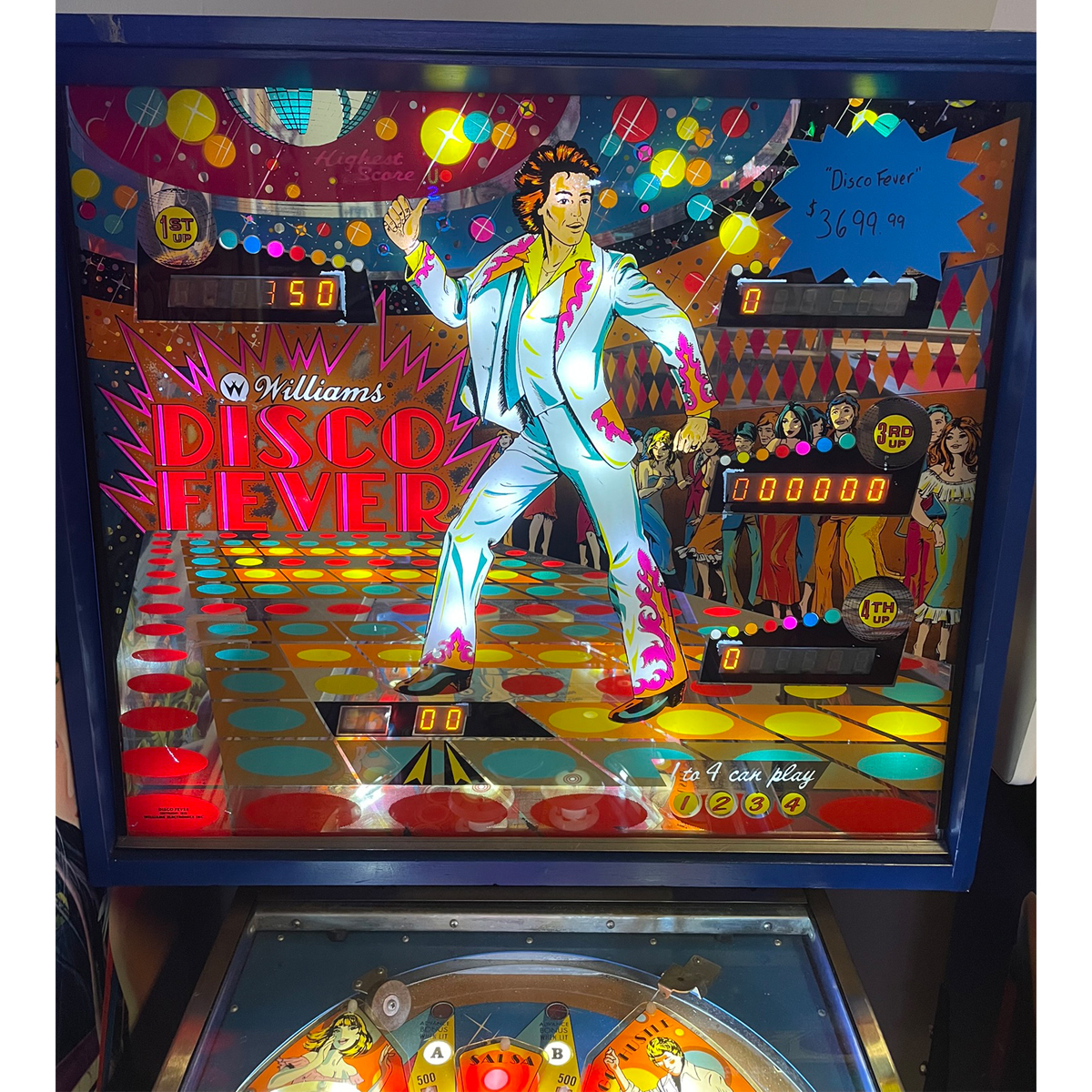 Disco Fever Pinball Machine 3