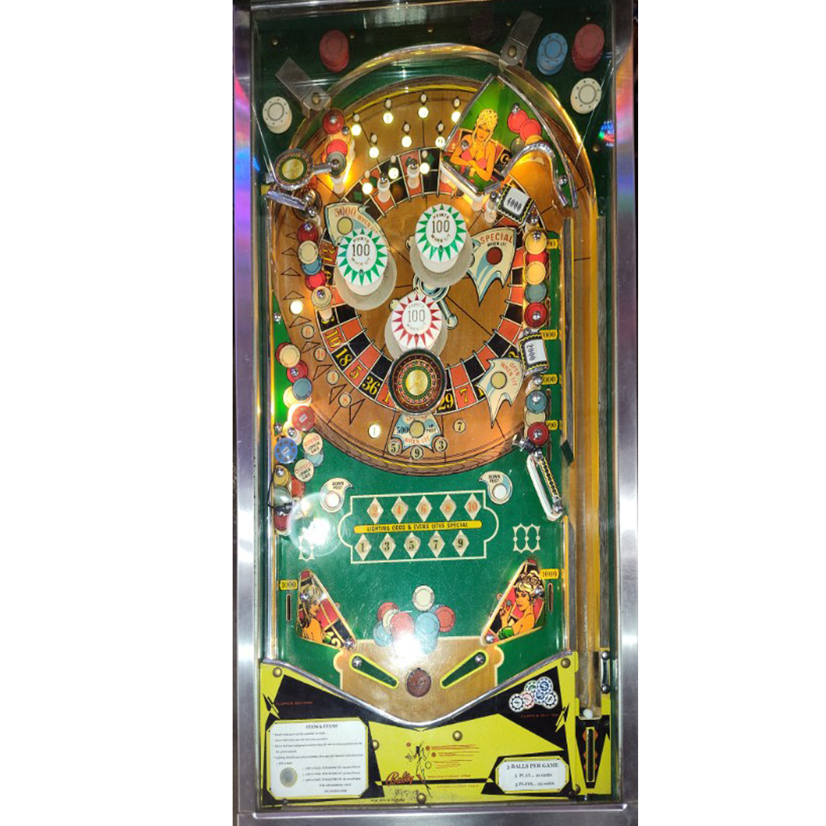 Odds & Evens Pinball Machine 4