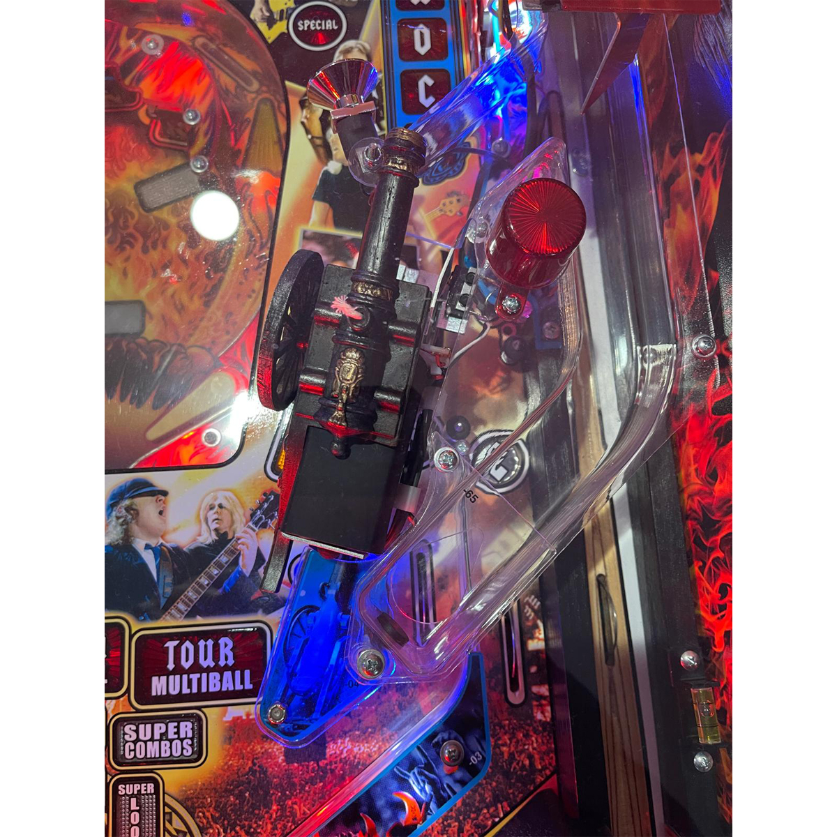 AC/DC Premium Pinball Machine - Upgraded! - Elite Home Gamerooms