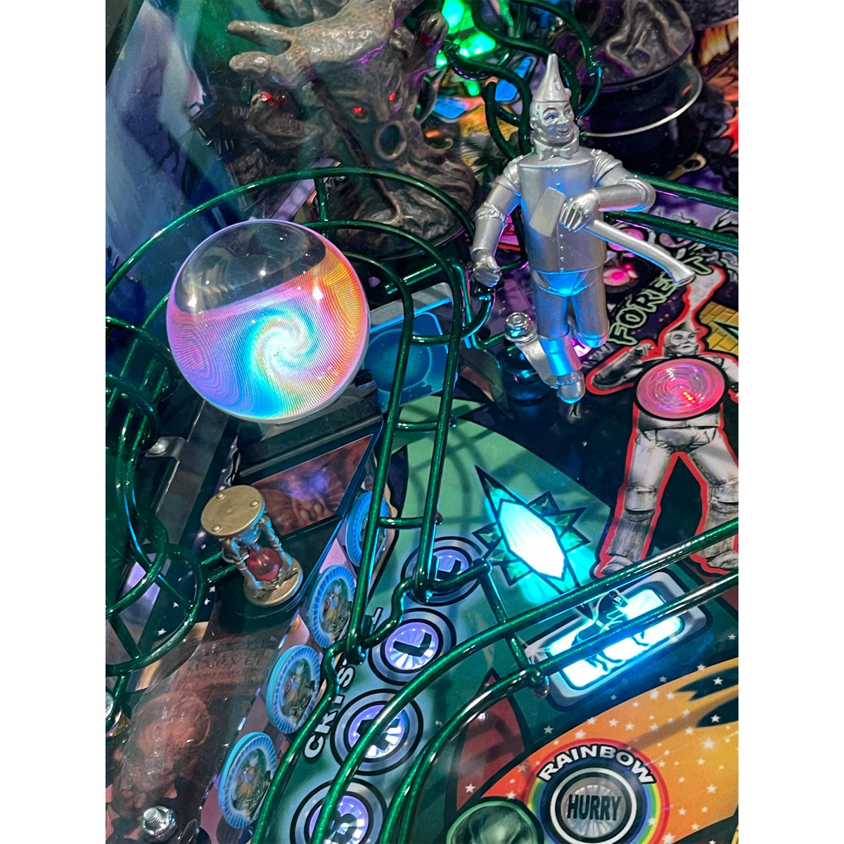 Wizard of Oz Emerald City Edition Pinball Machine Elite Home Gamerooms