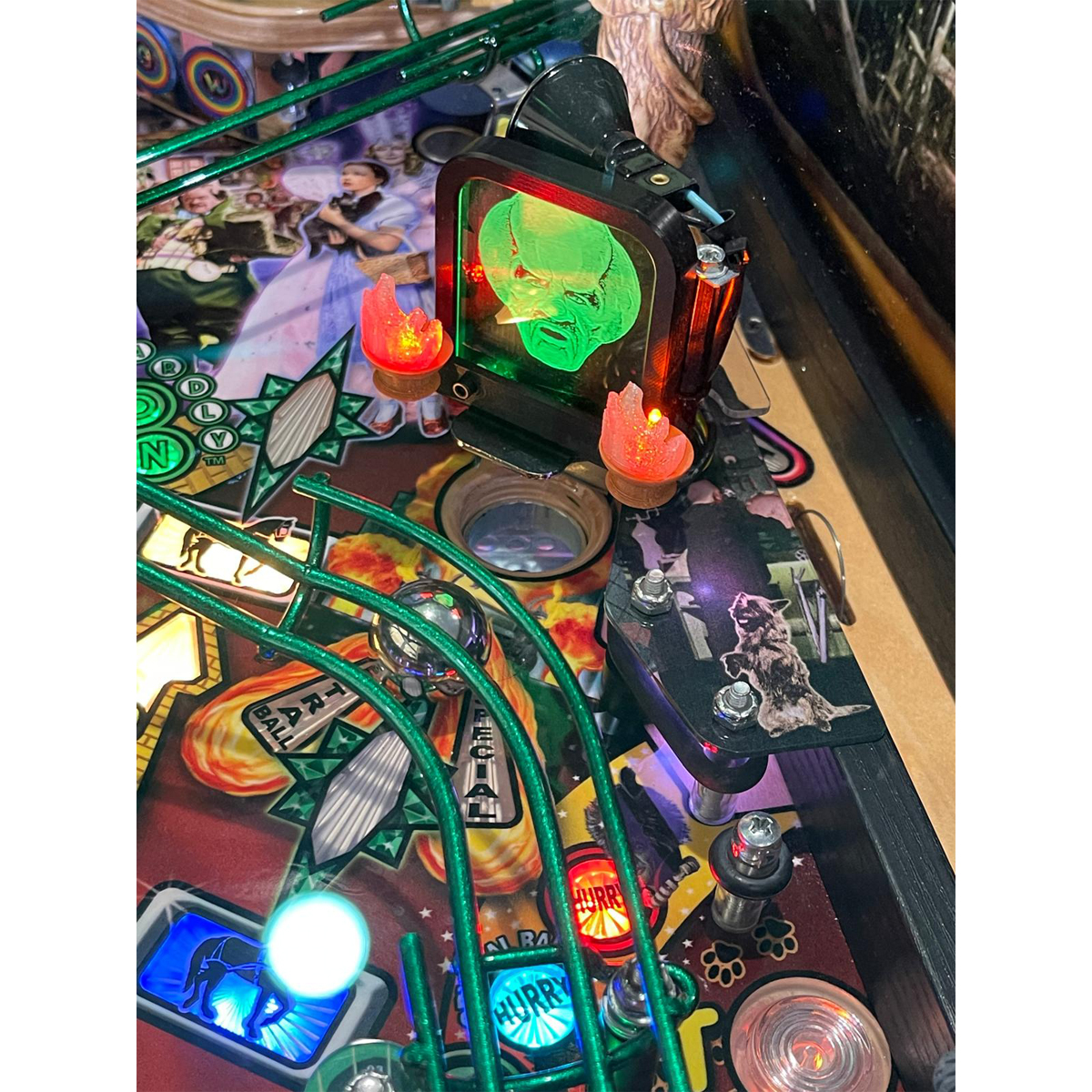 Wizard of Oz Emerald City Edition Pinball Machine Elite Home Gamerooms