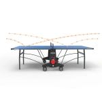 Cabo Outdoor Table Tennis Table 2-Player Bundle 4