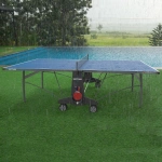 Cabo Outdoor Table Tennis Table 2-Player Bundle 6