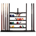 7-Cue Wall Rack (Black) (1)