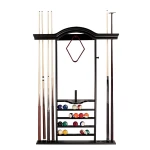 7-Cue Wall Rack (Black)
