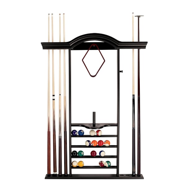 7-Cue Wall Rack (Black)
