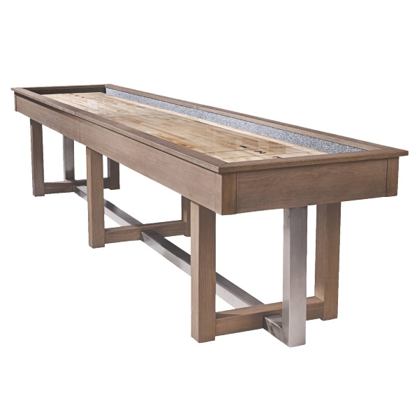 Abbey Shuffleboard Table (Antique Grey)