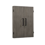 Alta Dartboard Cabinet (Charcoal) (1)