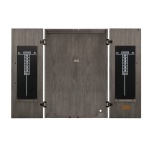 Alta Dartboard Cabinet (Charcoal) (2)