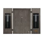 Alta Dartboard Cabinet (Charcoal) (2)
