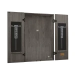 Alta Dartboard Cabinet (Charcoal) (3)