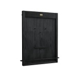 Alta Wall Mounted Cue Rack 12 (Black Ash)-2