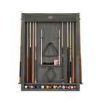 Alta Wall Mounted Cue Rack 12 (Charcoal)