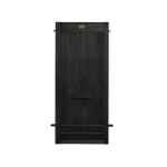 Alta Wall Mounted Cue Rack 6 (Black Ash)-1